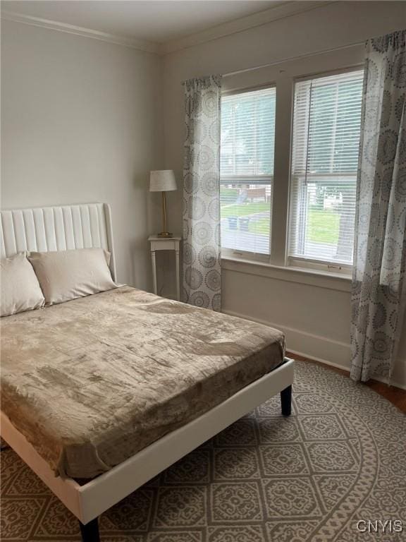 336 Hickok Ave, Syracuse, NY 13206 - bedroom with crown molding and baseboards