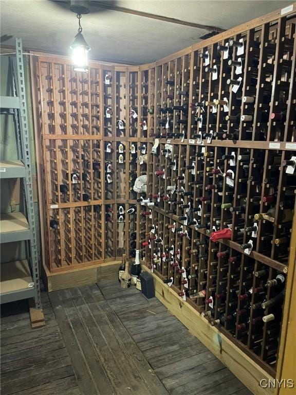 336 Hickok Ave, Syracuse, NY 13206 - wine area featuring hardwood / wood-style flooring