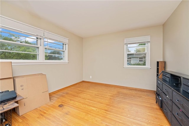 970 Elmgrove Rd, Gates, NY 14624 - unfurnished bedroom featuring multiple windows and light wood finished floors