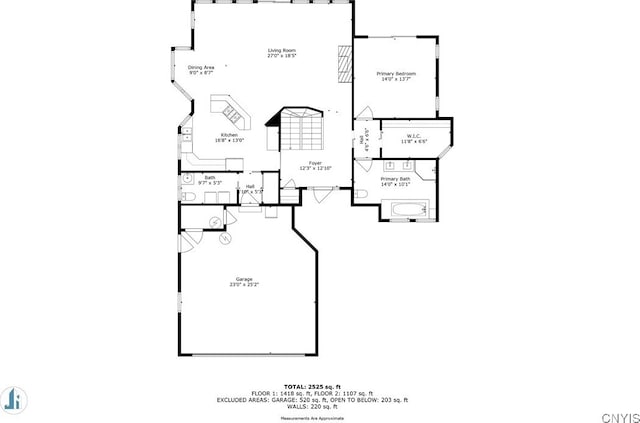21751 Hewitt Dr, Champion, NY 13619 - view of floor plan / room layout