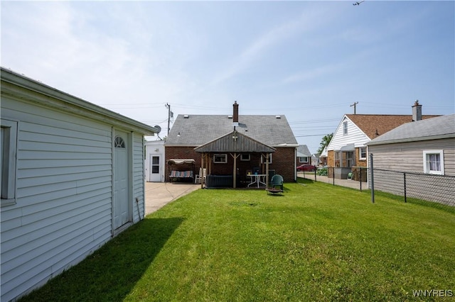 241 Shanley St, Cheektowaga, NY 14206 - view of yard with a gazebo and a patio