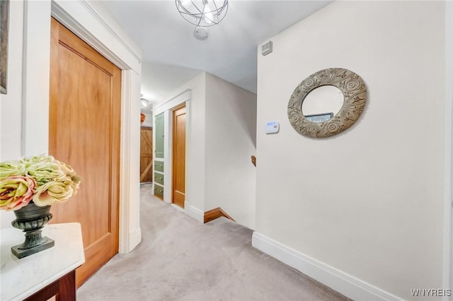749 Colvin Blvd, Tonawanda-Town, NY 14217 - hallway with light colored carpet and baseboards