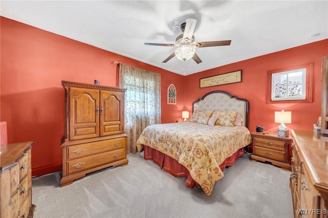 749 Colvin Blvd, Tonawanda-Town, NY 14217 - bedroom with light carpet and a ceiling fan
