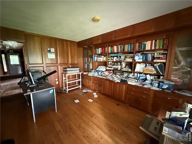 2600 Abend Pt, Marcellus, NY 13110 - office area with wood-type flooring