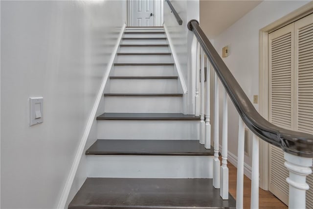22 Bugbee Rd, Oneonta-City, NY 13820 - staircase featuring wood finished floors