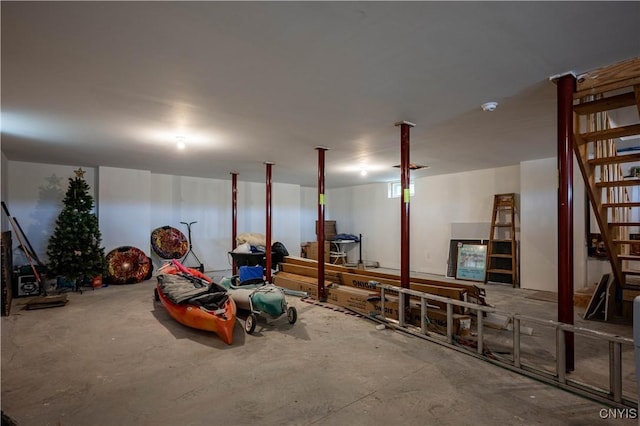 142 S Shore Rd, Webb, NY 13420 - finished basement with stairway