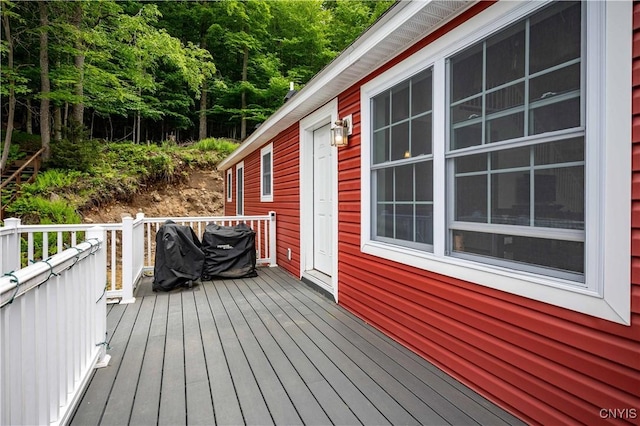 142 S Shore Rd, Webb, NY 13420 - view of deck