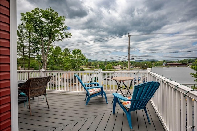 142 S Shore Rd, Webb, NY 13420 - view of deck