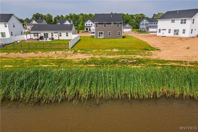 510 Limestone Ct, Grand Island, NY 14072 - view of yard with a residential view and a water view