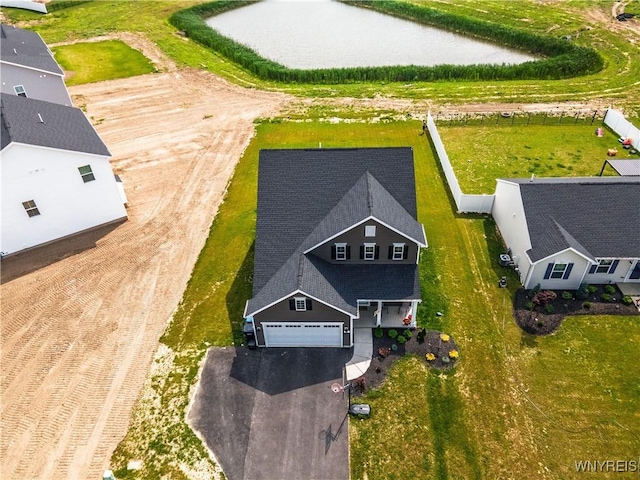 510 Limestone Ct, Grand Island, NY 14072 - view from above of property with a nearby body of water
