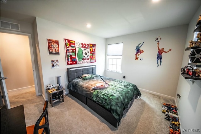 510 Limestone Ct, Grand Island, NY 14072 - carpeted bedroom with baseboards and recessed lighting