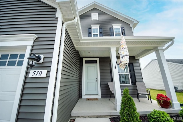 510 Limestone Ct, Grand Island, NY 14072 - property entrance with a porch