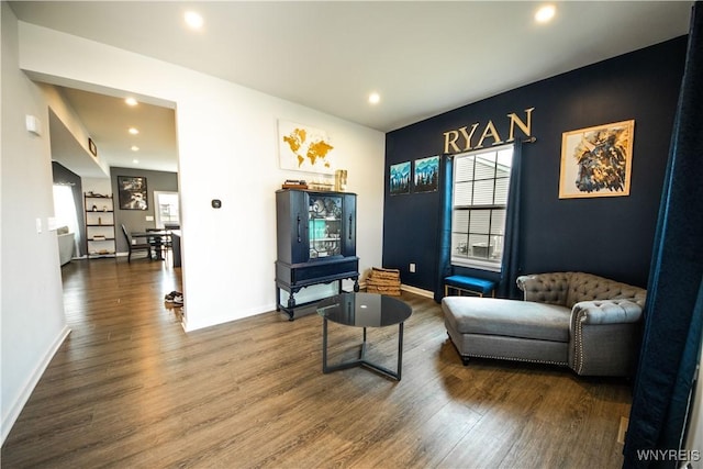 510 Limestone Ct, Grand Island, NY 14072 - sitting room featuring wood finished floors and recessed lighting