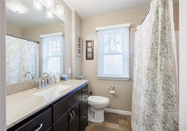 309 Brandon Rd, Irondequoit, NY 14622 - bathroom featuring vanity and a shower with curtain