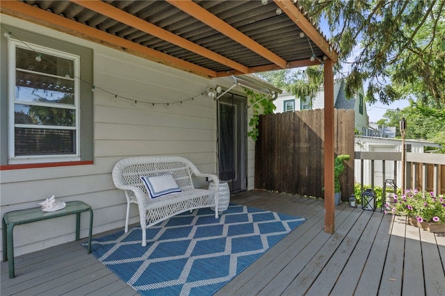 316 Walzer Rd, Irondequoit, NY 14622 - view of wooden deck