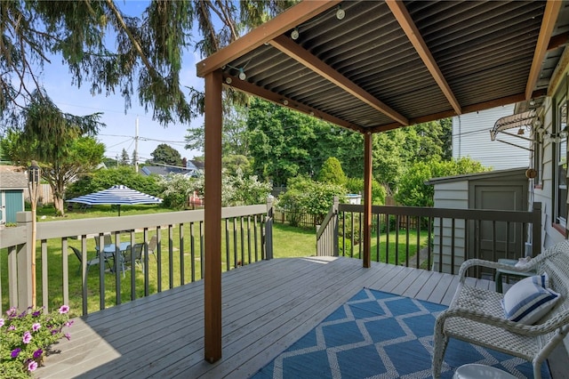 316 Walzer Rd, Irondequoit, NY 14622 - view of wooden terrace