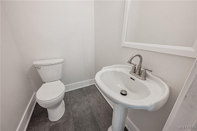 7395 W Somerset Rd, Somerset, NY 14008 - half bath featuring baseboards and tile patterned floors