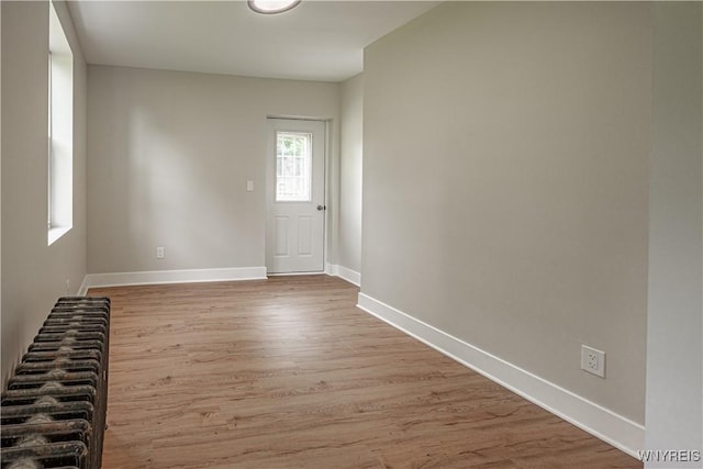 7395 W Somerset Rd, Somerset, NY 14008 - unfurnished room featuring baseboards and wood finished floors