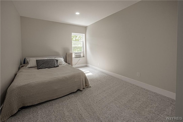 7395 W Somerset Rd, Somerset, NY 14008 - carpeted bedroom featuring cooling unit and recessed lighting