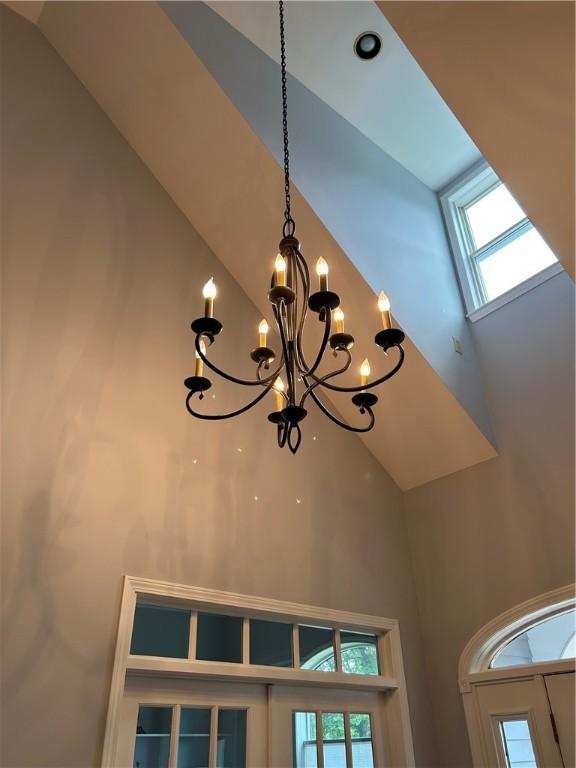 38 Hemlock Ln, Erwin, NY 14870 - detailed view of a chandelier