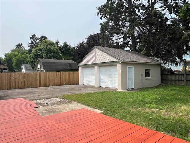534 Mount Zoar St, Elmira-City, NY 14904 - view of detached garage