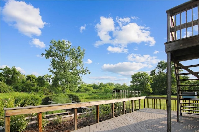9 Jacob Dr, Erwin, NY 14870 - wooden terrace featuring view of scattered trees