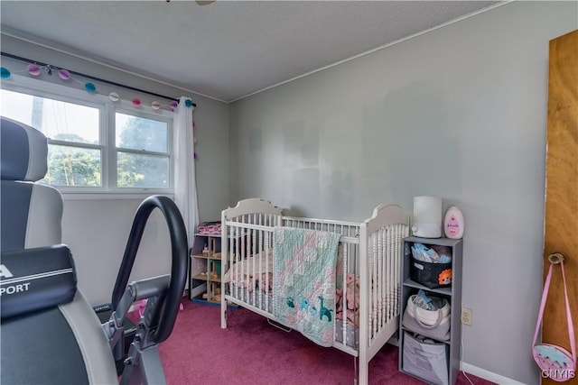 10256 State Route 26, Denmark, NY 13367 - bedroom with carpet flooring and a nursery area