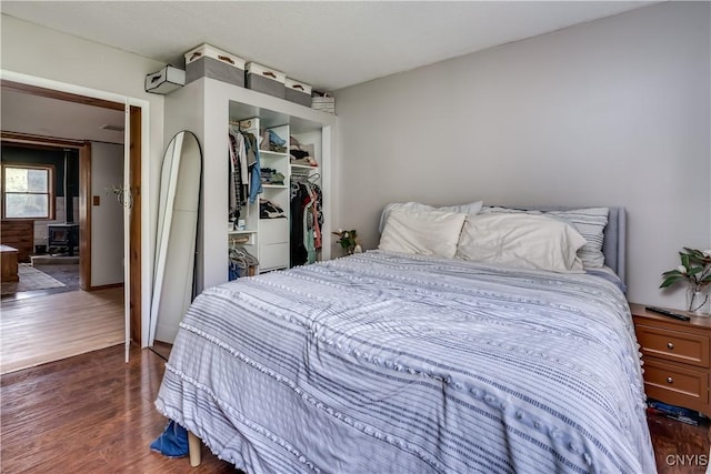 10256 State Route 26, Denmark, NY 13367 - bedroom with a closet, wood finished floors, and a spacious closet
