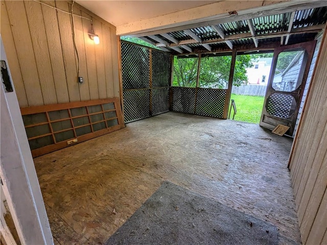 354 Euclid Ave, Elmira City, NY 14905 - interior space with wood walls