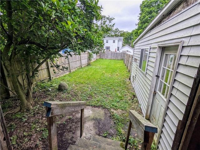 354 Euclid Ave, Elmira City, NY 14905 - view of fenced backyard
