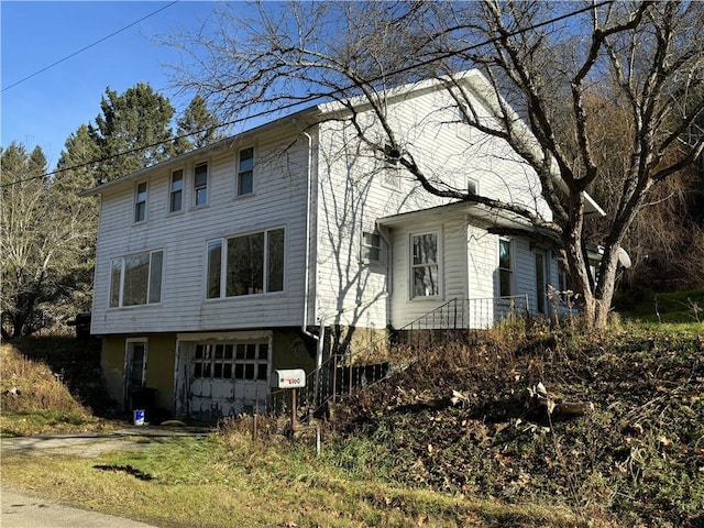 100 Brickwork Rd, Hamlin, PA 16735 - view of front of property with an attached garage