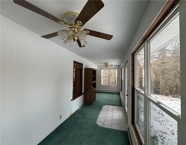 100 Brickwork Rd, Hamlin, PA 16735 - view of unfurnished sunroom