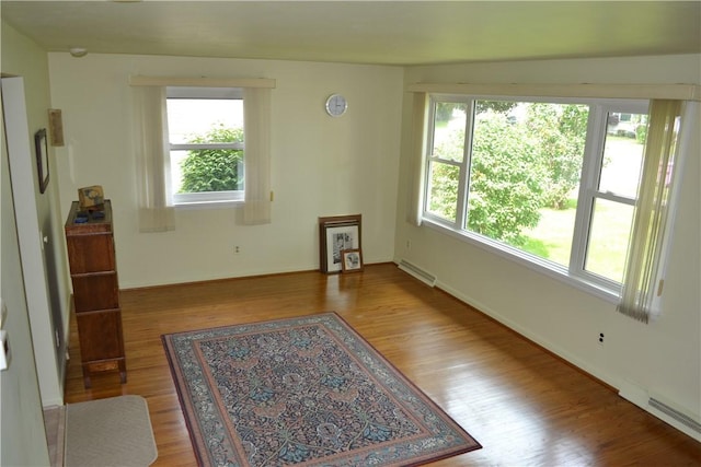 229 Everclay Dr, Greece, NY 14616 - empty room with wood finished floors and plenty of natural light