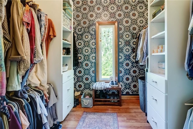 1544 Paddy Ln, Macedon, NY 14502 - spacious closet with wood finished floors