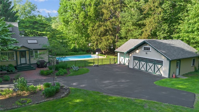 960 Landing Rd N, Brighton, NY 14625 - view of pool with an outdoor structure