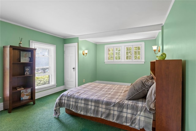 960 Landing Rd N, Brighton, NY 14625 - carpeted bedroom featuring crown molding and baseboards