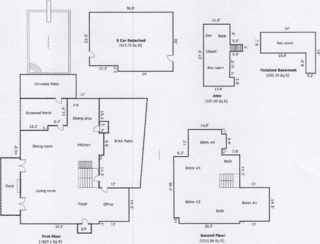 960 Landing Rd N, Brighton, NY 14625 - view of room layout