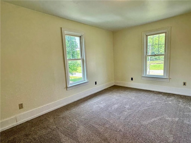540 Derrick Rd, Foster-Town, PA 16701 - unfurnished room with dark carpet