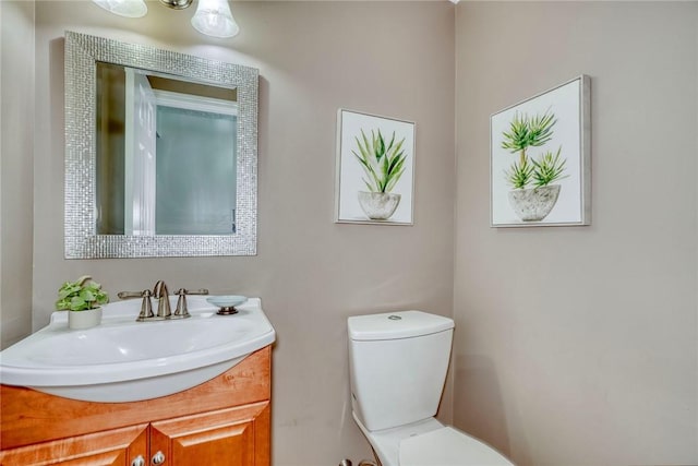 731 Brookeville Dr, Webster, NY 14580 - half bath featuring vanity and toilet