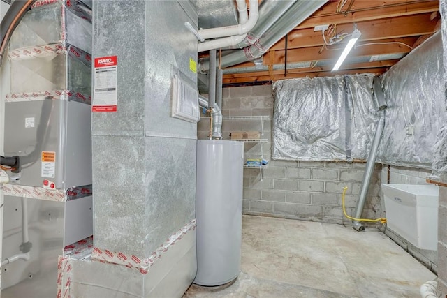 731 Brookeville Dr, Webster, NY 14580 - utilities with water heater