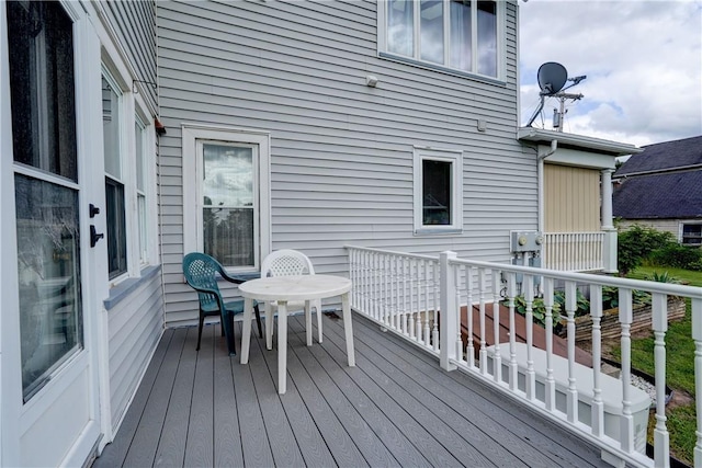 4618 Oak Orchard Rd, Barre, NY 14411 - view of wooden deck