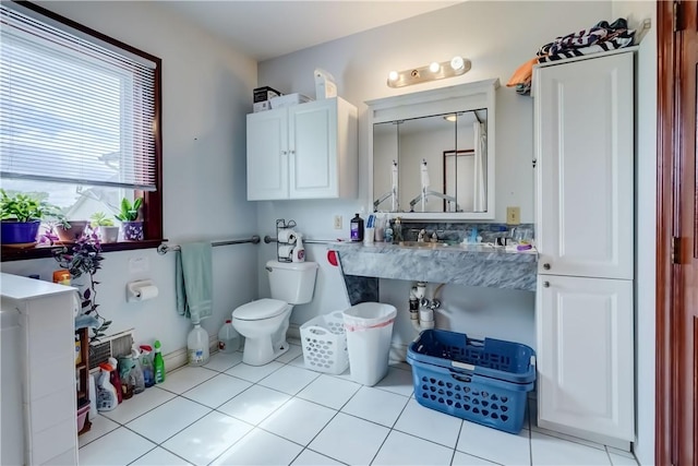 4618 Oak Orchard Rd, Barre, NY 14411 - bathroom featuring tile patterned flooring and toilet