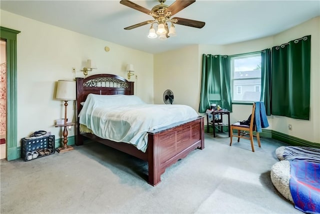 4618 Oak Orchard Rd, Barre, NY 14411 - bedroom with carpet and ceiling fan