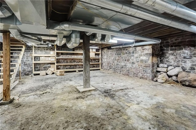 4618 Oak Orchard Rd, Barre, NY 14411 - view of unfinished below grade area