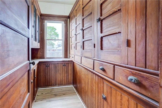 4618 Oak Orchard Rd, Barre, NY 14411 - detailed view of wood finished floors and wooden walls