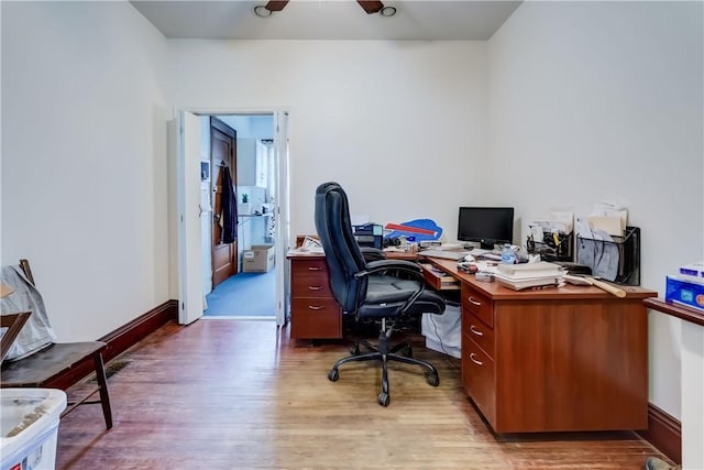 4618 Oak Orchard Rd, Barre, NY 14411 - office space with light wood-style flooring and baseboards