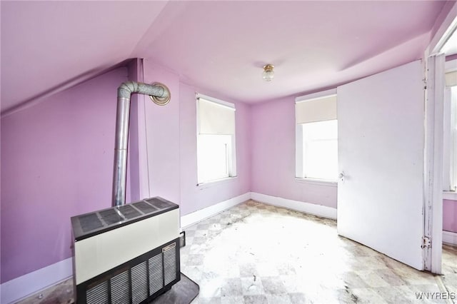 443 Madison St, Buffalo, NY 14212 - bonus room featuring vaulted ceiling and baseboards