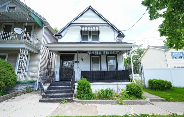 443 Madison St, Buffalo, NY 14212 - view of front of home with covered porch