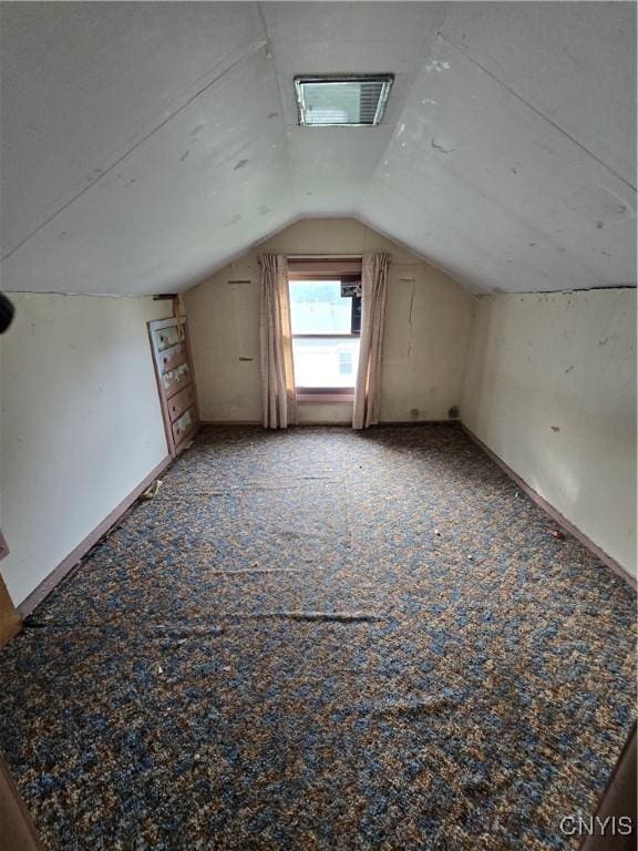 124 Seneca Ave, Sullivan, NY 13032 - additional living space with carpet and lofted ceiling