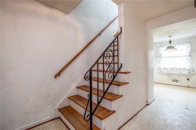 170 Kings S, Irondequoit, NY 14617 - staircase with baseboards